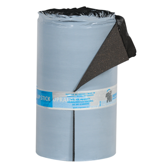SOPRALAP STICK Self-adhesive Waterproofing Cover Membrane for Roofs - SOPREMA